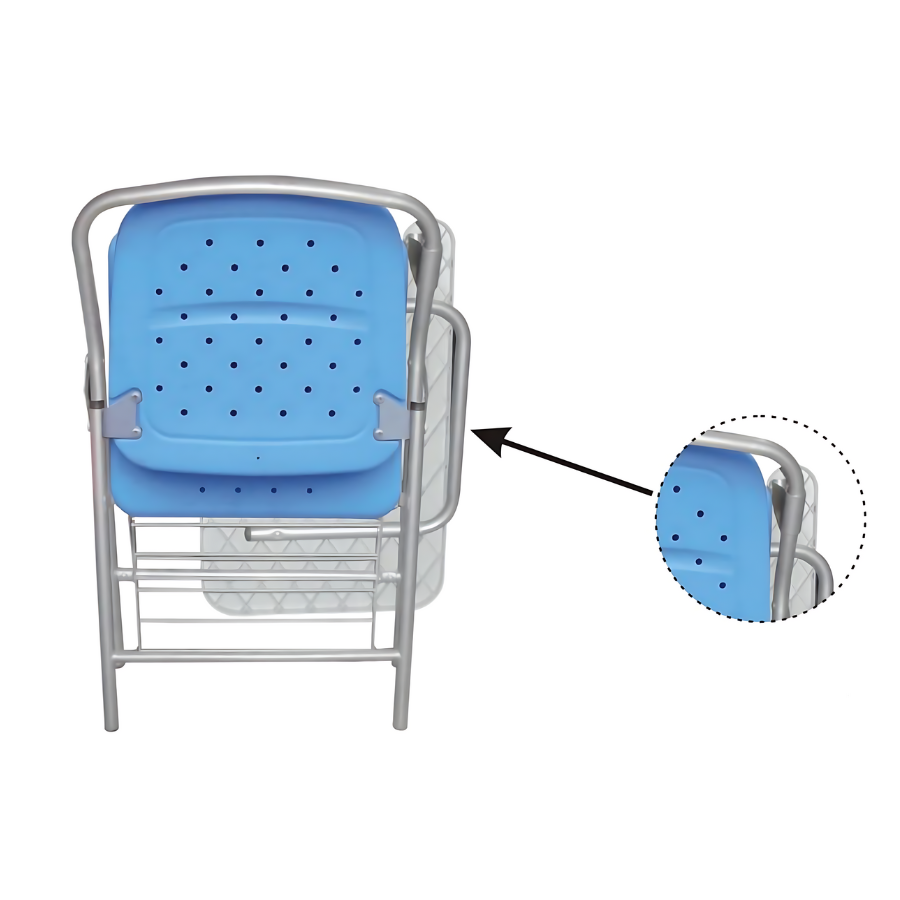 Ghế gấp khung kim loại - GDT MT031