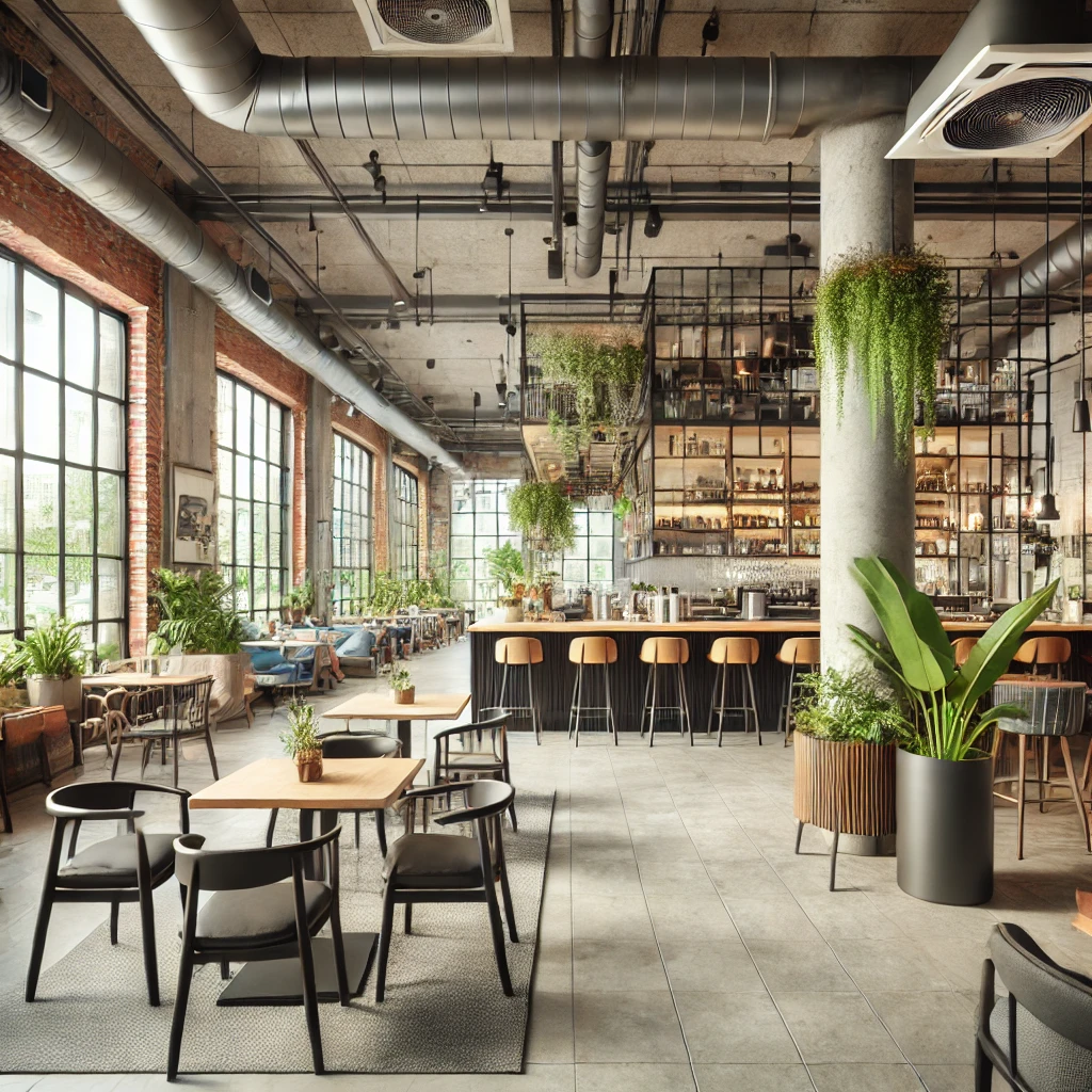 Màu Sắc Nội Thất Quán Cafe Phong Cách Hàn Quốc 2024