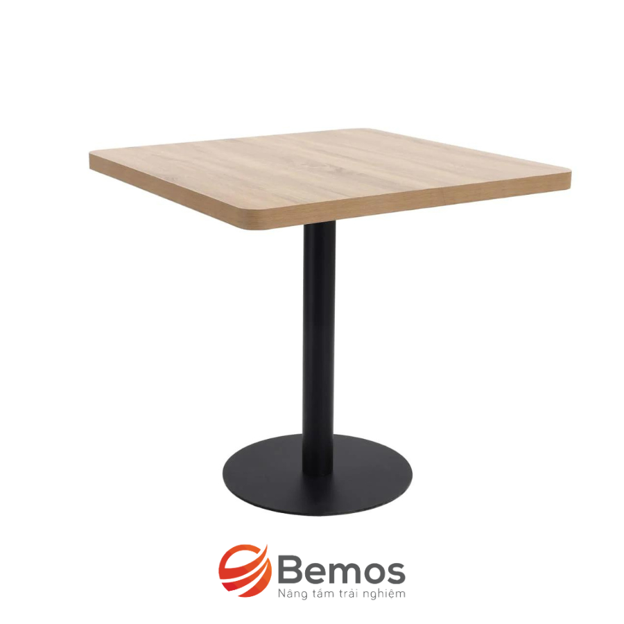 Bàn café chân sắt mặt vuông CF-BM212