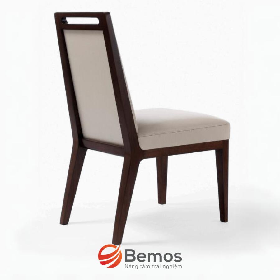 Ghế gỗ, đệm bọc da, nỉ CF-G121