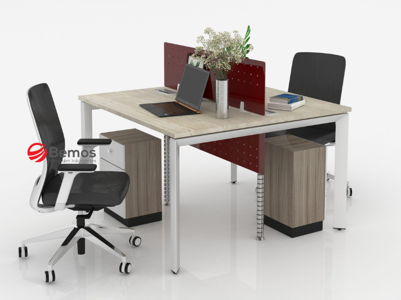Cách giấu dây điện gọn cho cụm bàn đôi