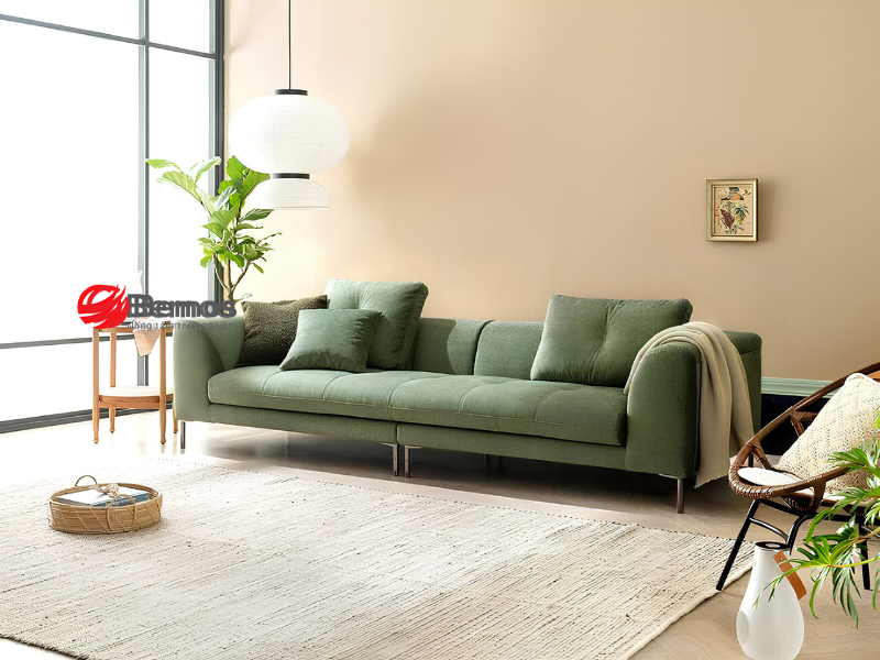 Kinh nghiệm chọn chiều dài ghế sofa văn phòng khi ghép cặp cùng bàn trà