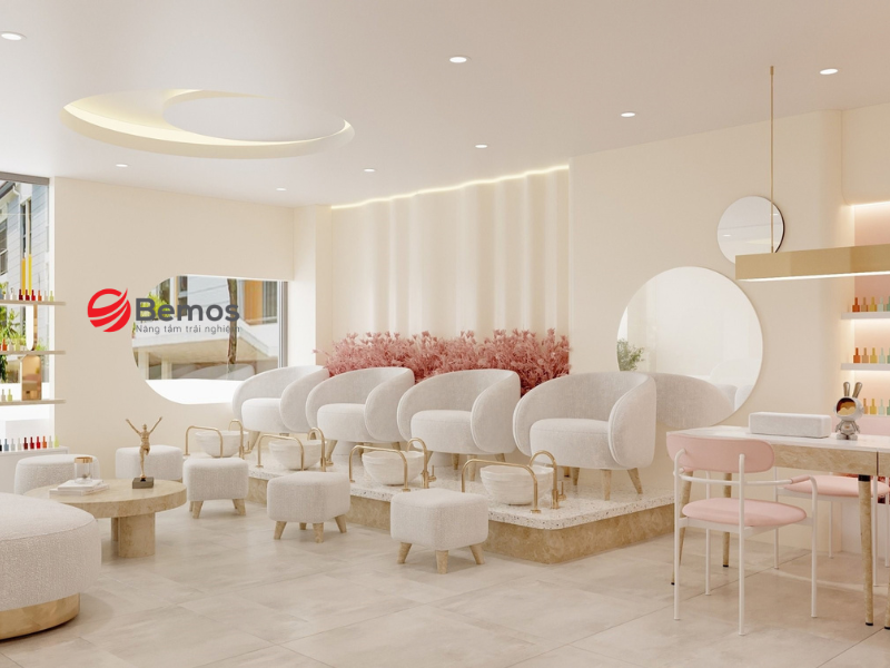 Mẹo chọn ghế sofa đơn làm nail êm ái, bền đẹp cho tiệm nail