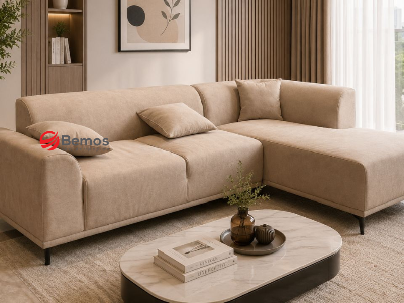 Cấu tạo của sofa vải
