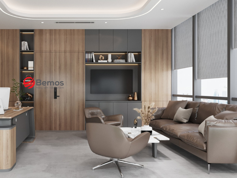 Nguyên tắc bố trí phong thủy sofa phòng giám đốc
