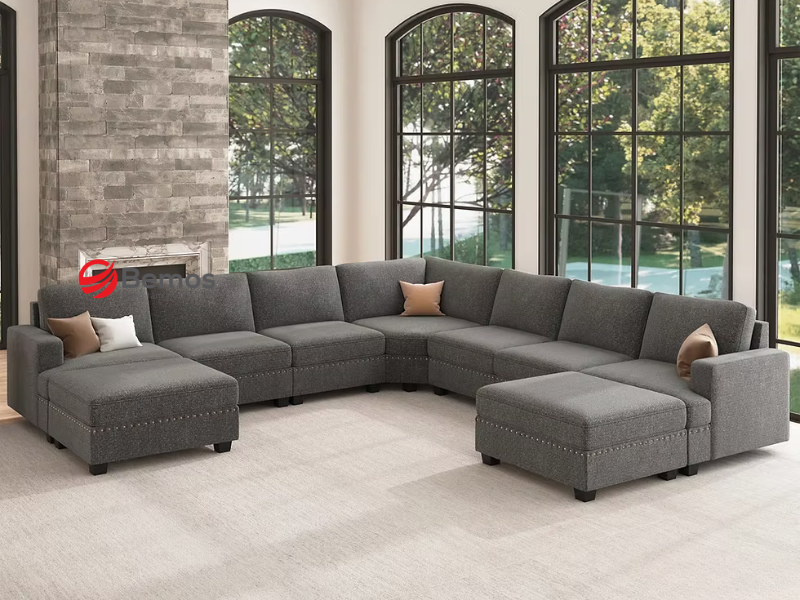 Sofa Chữ U Văn Phòng Bề Thế, Khẳng Định Vị Thế Doanh Nghiệp