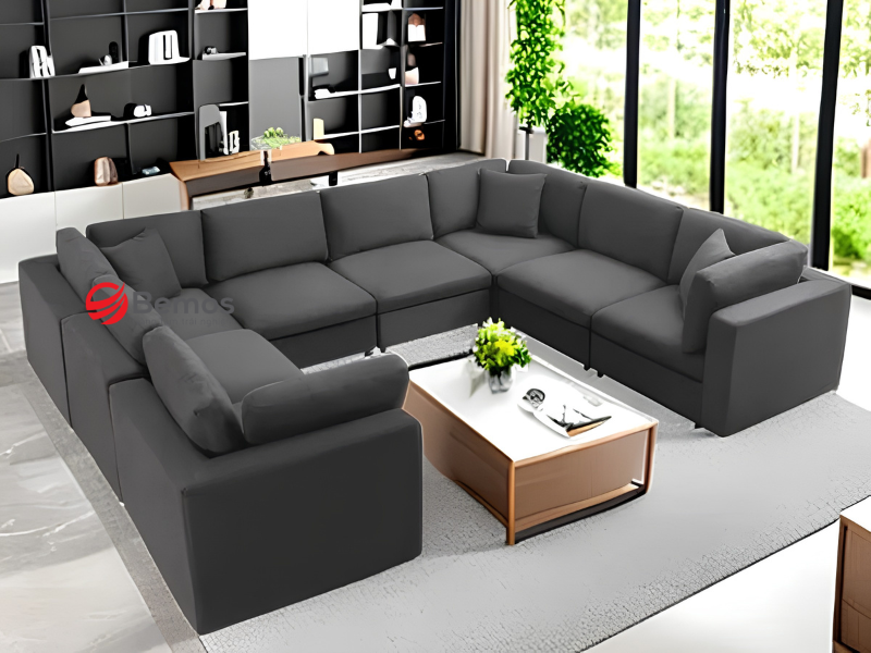 Không gian văn phòng nào thích hợp nhất để đặt sofa chữ U văn phòng