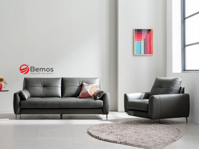 Hướng dẫn bài trí và bảo quản sofa da 2 chỗ luôn bền đẹp