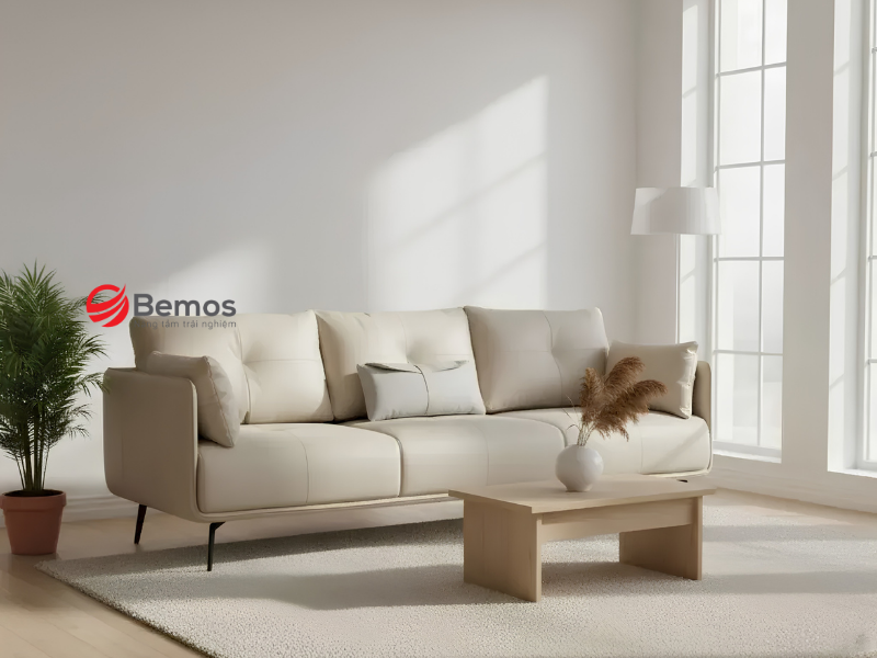 Ưu điểm vượt trội của sofa da 2m2