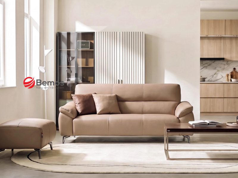 Sofa Da 3 Chỗ - Xu Hướng & Kinh Nghiệm Chọn Mua