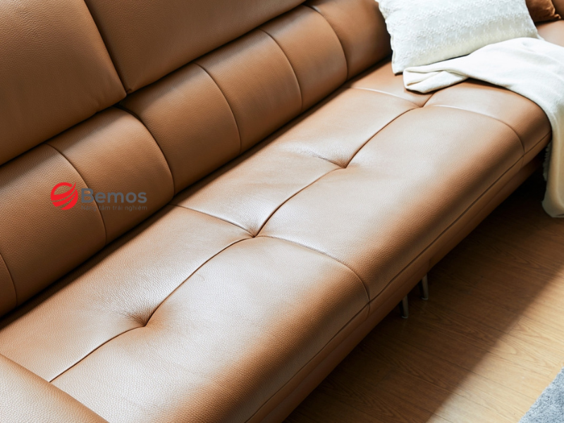 Sự khác nhau giữa sofa da bò và da công nghiệp