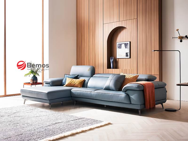 Sofa da chữ L