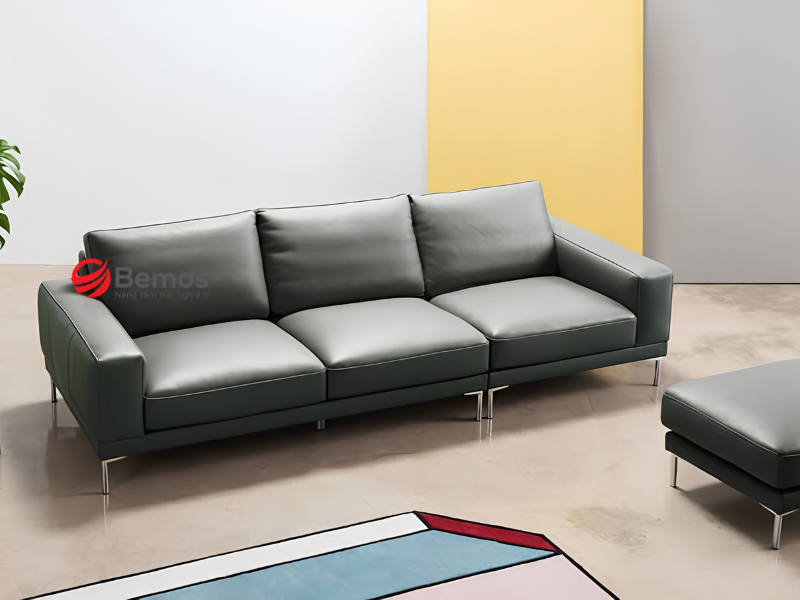 sofa da công nghiệp