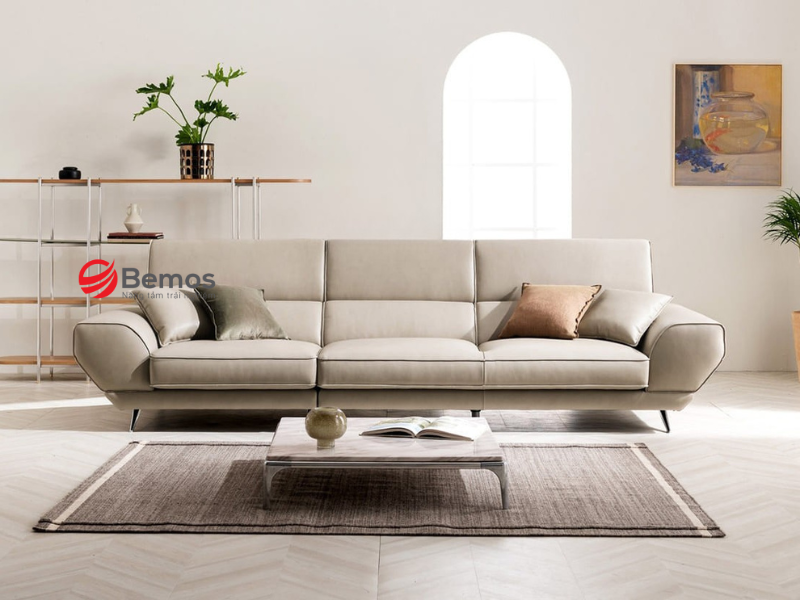 Các loại sofa da màu trắng được ưa chuộng 2026