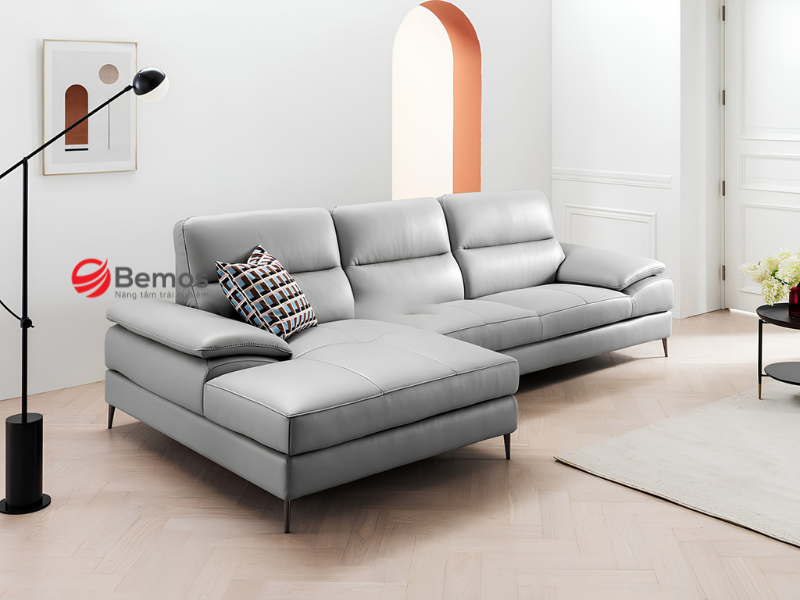 Sofa Da Màu Xám - Xu Hướng Nội Thất Thời Thượng 2026