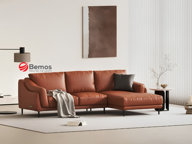 Sofa da phòng khách