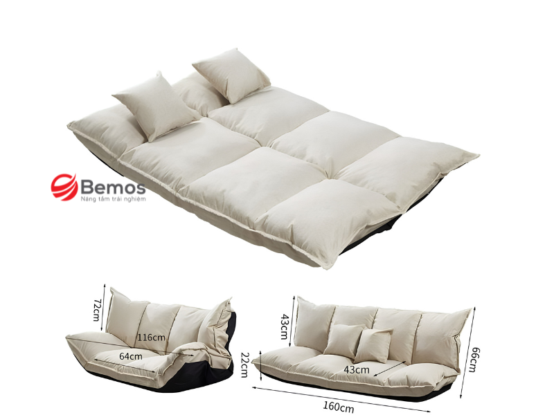 Sofa Đơn Bệt Thông Minh - Xu Hướng Sống Tối Giản Của Giới Trẻ