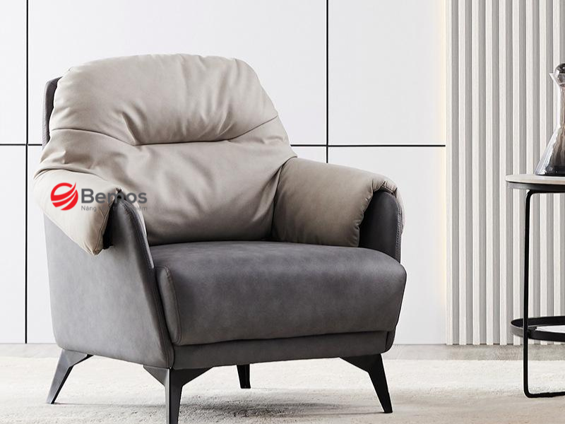 Sofa Đơn Bọc Da: Chọn Sao Để Không Lệch Tông Phòng Khách
