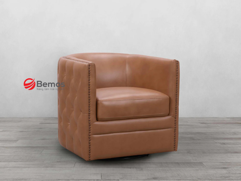 Sofa đơn bọc da phù hợp với những vị trí nào trong nhà?