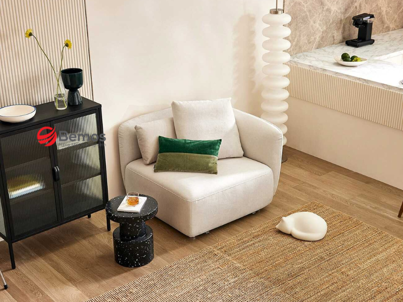 Kinh Nghiệm Chọn Sofa Đơn Bọc Nỉ Không Bị Nóng