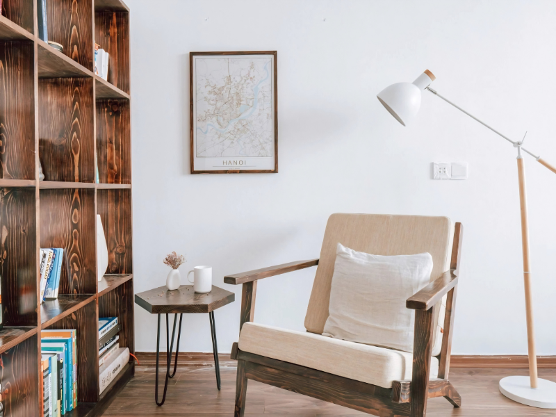 sofa đơn đọc sách