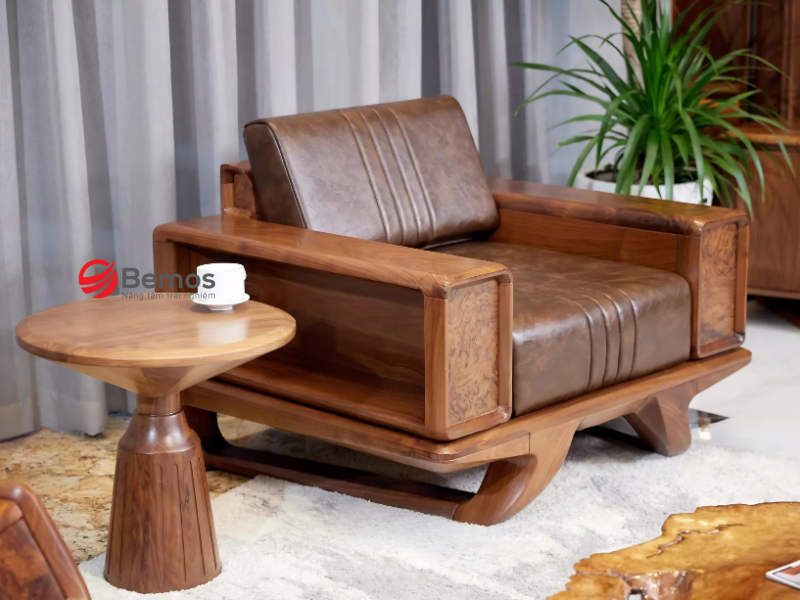 Sofa Đơn Gỗ Sồi - Đặc Điểm, Độ Bền Và Cách Chọn Mua Chuẩn 2026
