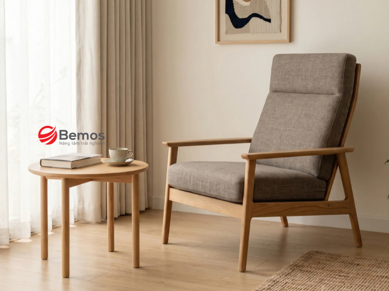 Bản chất và giá trị cốt lõi của sofa đơn khung gỗ