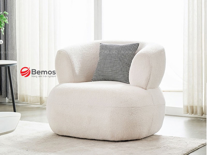 Mẹo vệ sinh sofa đơn lông cừu sạch bụi tại nhà