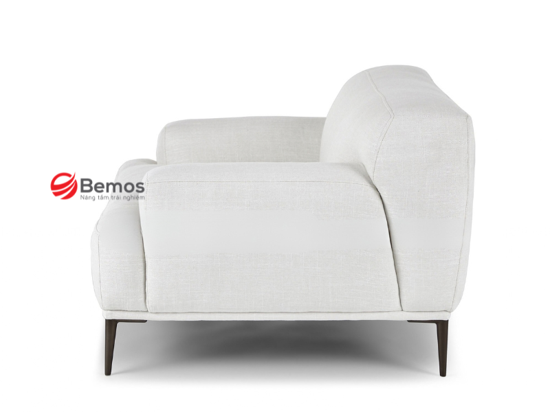 Sofa đơn màu trắng
