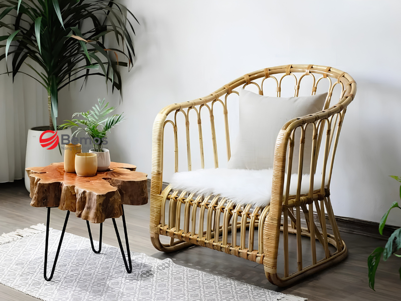 Kinh nghiệm chọn đệm ngồi êm ái cho sofa đơn mây