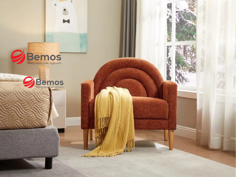 Chọn sofa đơn nhỏ thế nào để không gian vừa thoáng vừa tiện nghi
