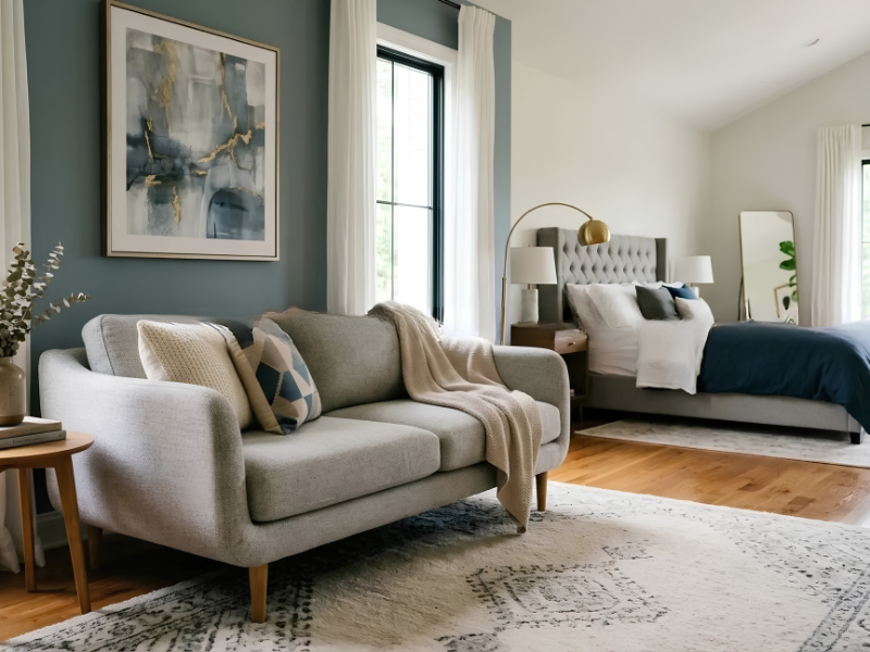 sofa đơn phòng ngủ