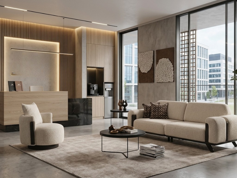 Sofa Đơn Văn Phòng Sang Trọng Khẳng Định Đẳng Cấp Tiếp Khách