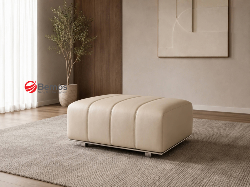 Sofa Đơn Vuông - Thiết Kế Kiên Cố, Giữ Phom Bền Đẹp 