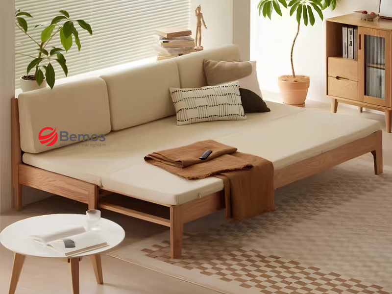Sofa Giường 1m2 Vừa Vặn Từng Centimet Cho Phòng Làm Việc Nhỏ