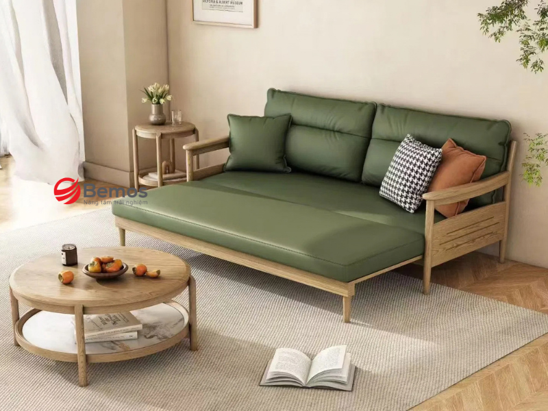 Sofa Giường 1m6 Rộng Rãi Thay Thế Giường Ngủ Cho Gia Đình