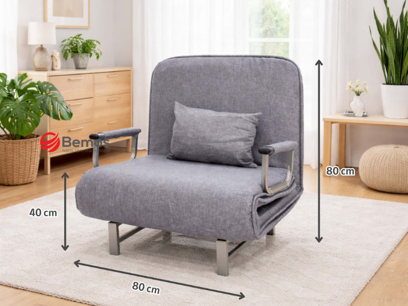 Sofa Giường Đơn Đa Năng Cho Người Sống Một Mình Thoải Mái