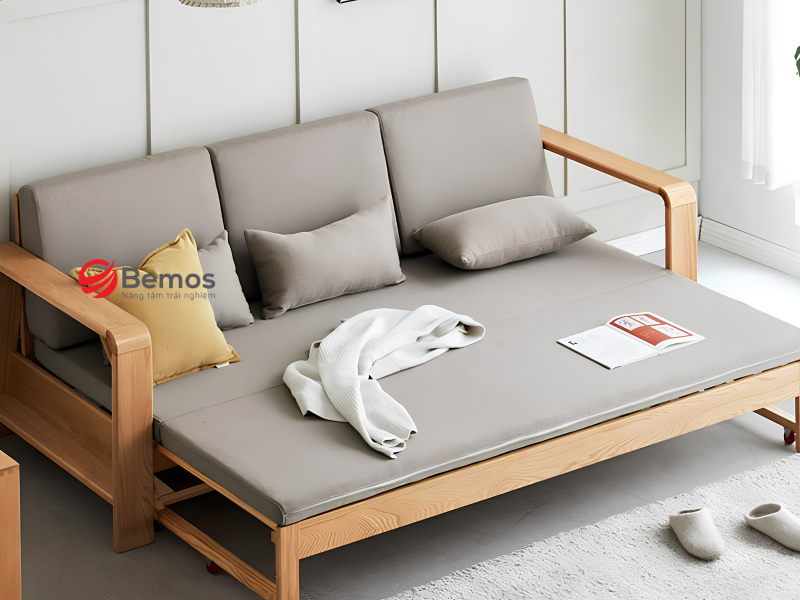Sofa giường gỗ