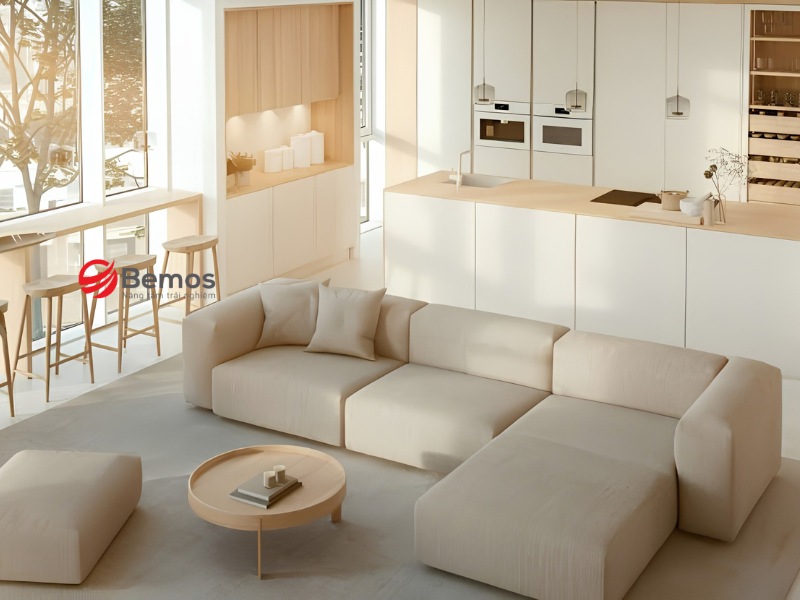 Sofa gỗ Bắc Âu