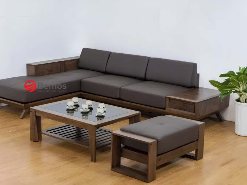 Cách chọn loại đệm mút sofa gỗ bọc nệm tốt không bị xẹp