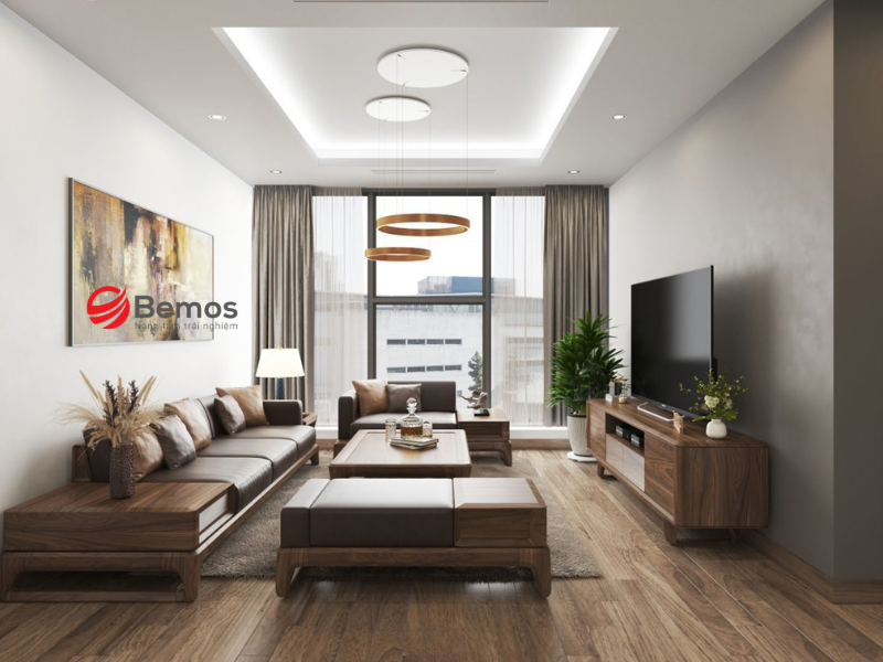 Nỗi băn khoăn khi bài trí sofa gỗ cho chung cư nhỏ 