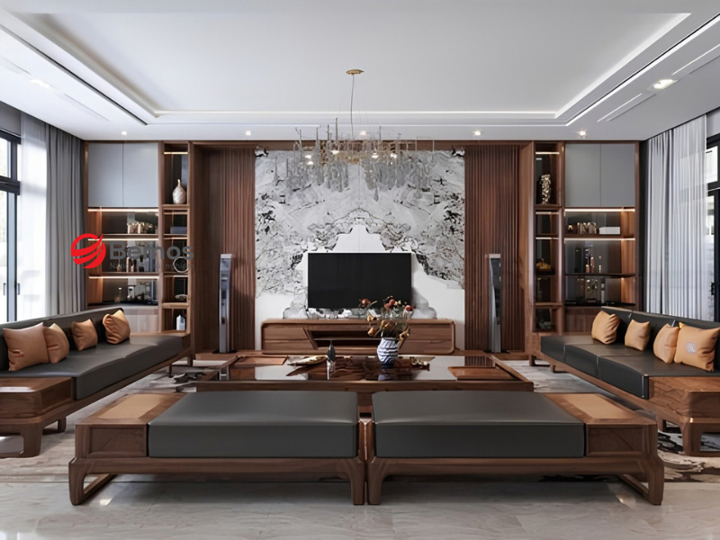 Khó khăn khi mang sofa gỗ vào căn hộ chung cư