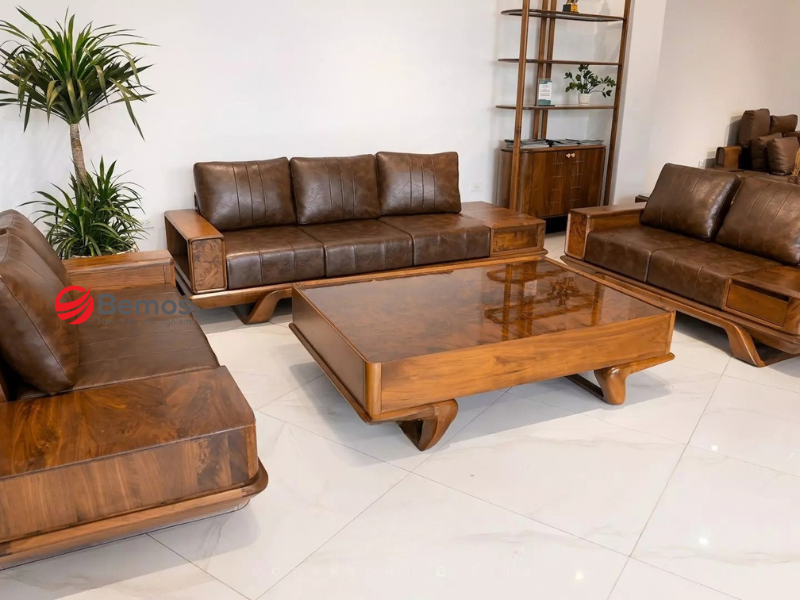 Sofa gỗ đệm rời