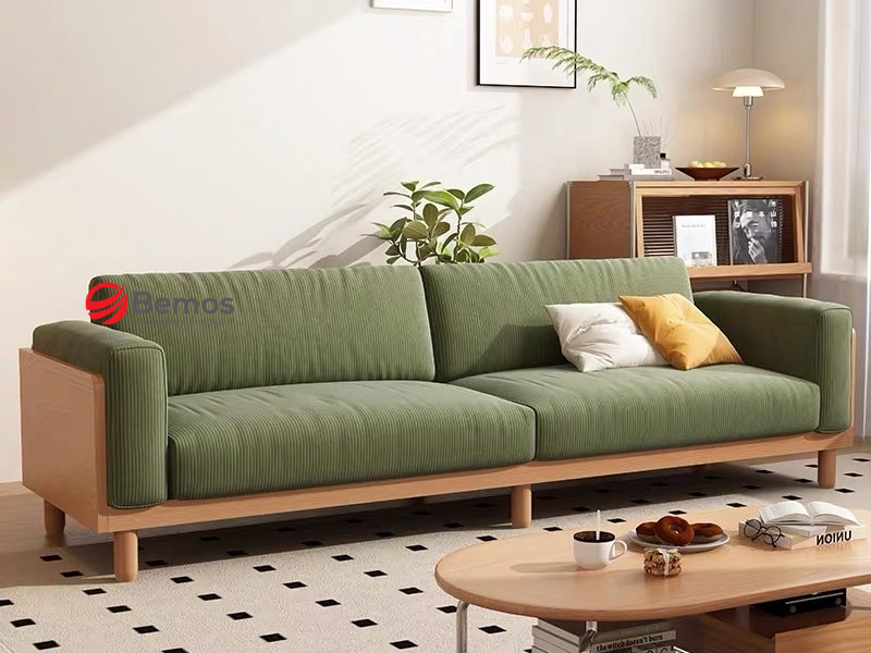 Sofa Gỗ Đệm Rời - Giải Pháp Nội Thất Thông Minh, Tiện Nghi Cho Gia Đình Trẻ