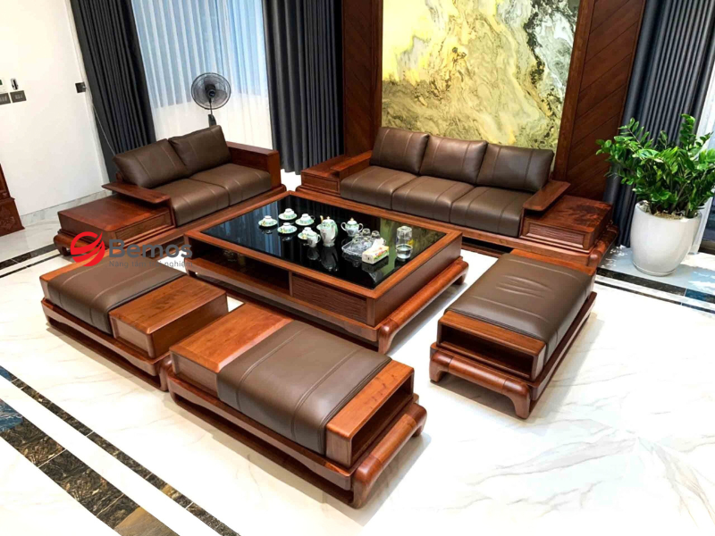  Sofa Gỗ Hương Đá - Giá Trị Vượt Thời Gian Và Cách Nhận Diện Gỗ Chuẩn