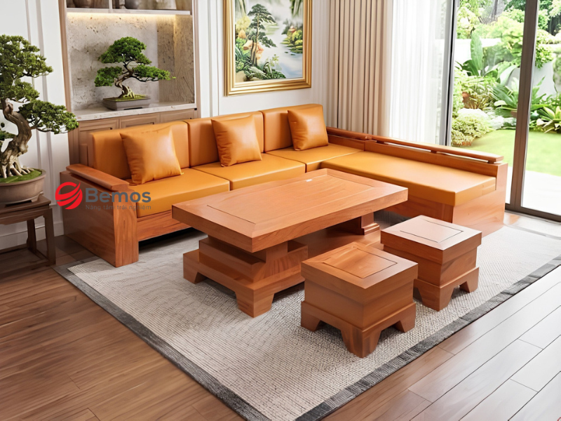 Ưu thế của sofa gỗ hương đá