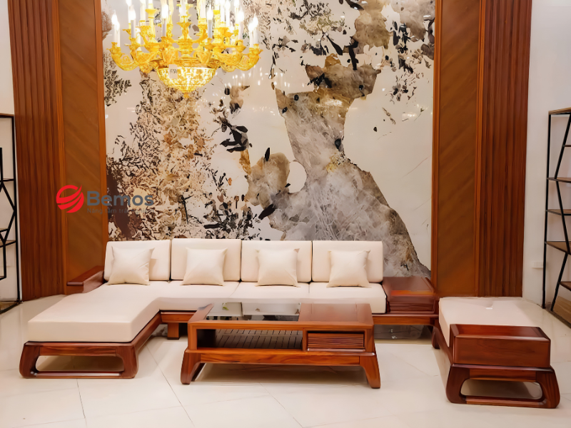 Vì sao sofa gỗ hương luôn được săn đón ở phân khúc cao cấp