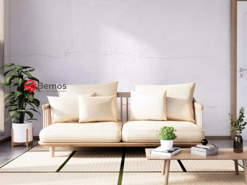 sofa gỗ kiểu nhật