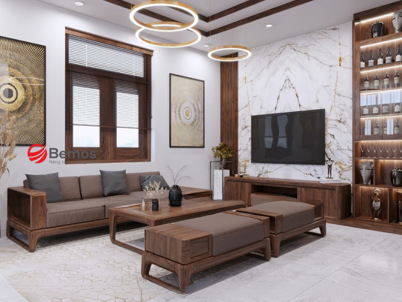 Sofa gỗ lim