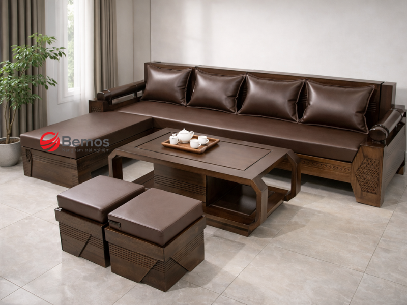 Các dòng sofa gỗ tự nhiên thịnh hành nhất hiện nay